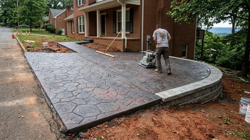 Stamped & Decorative Concrete Knoxville