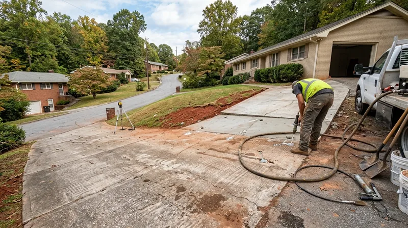 Concrete Leveling & Slab Lifting Knoxville