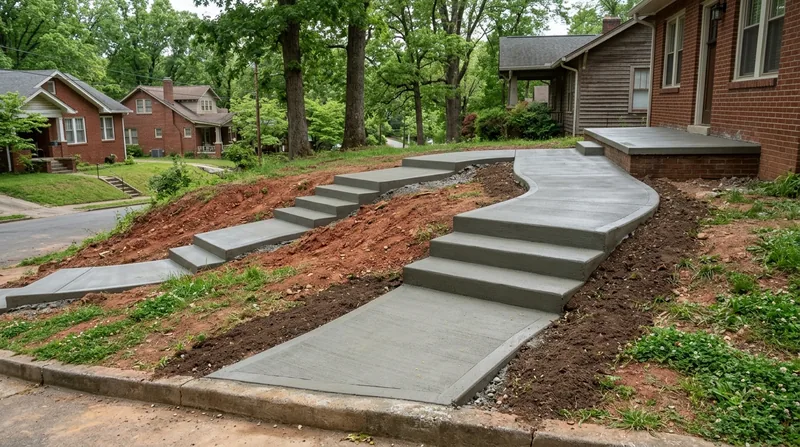 Sidewalks, Walkways & Steps Knoxville