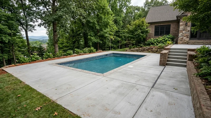 Concrete Pool Decks Knoxville